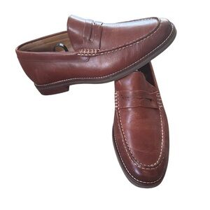 SPERRY Gold Cup Penny Loafer Shoes Men’s Sz US 9.5 W Leather Brown STS19069